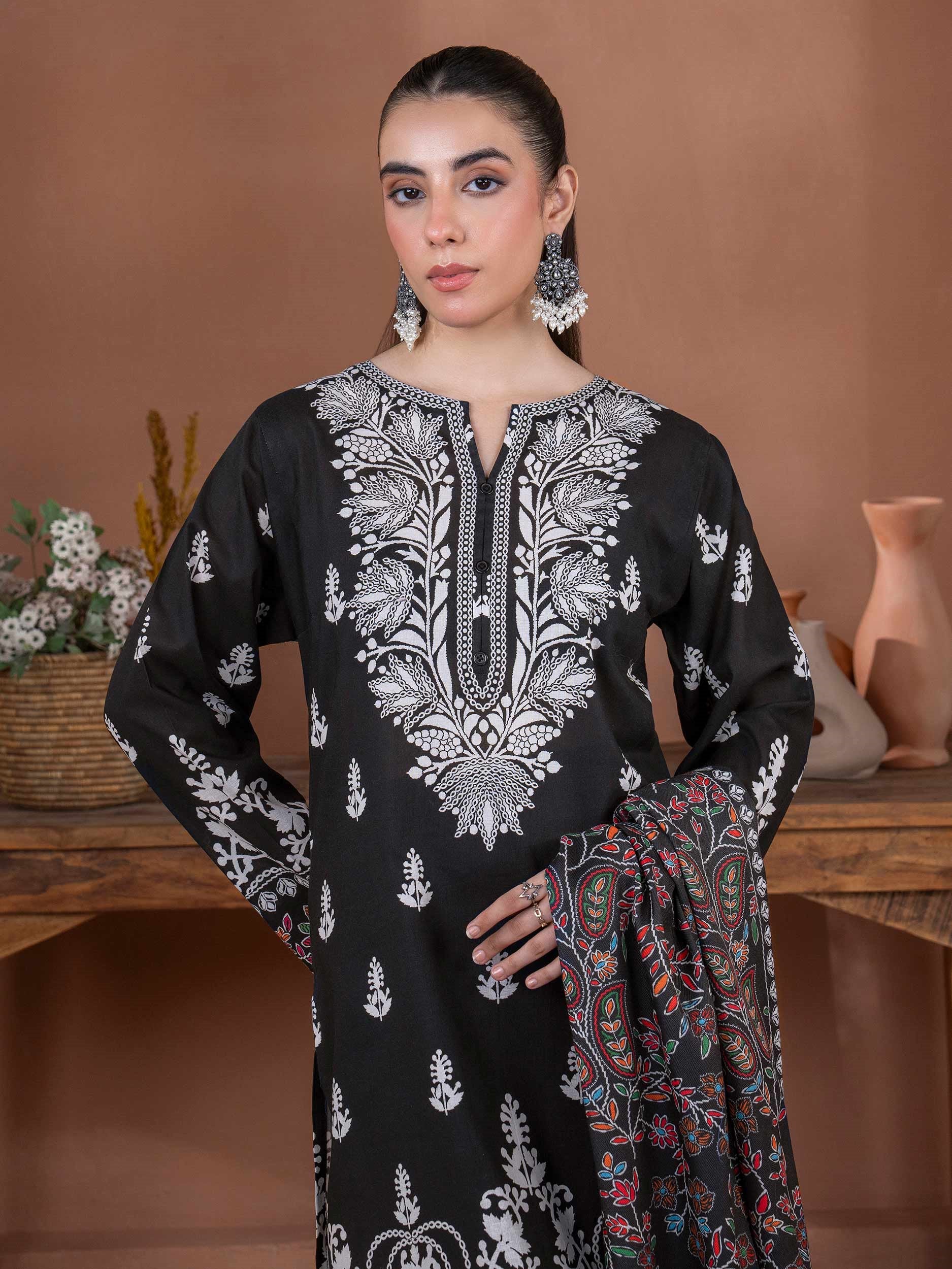 Khaddar 2PC -Printed(Unstitched)