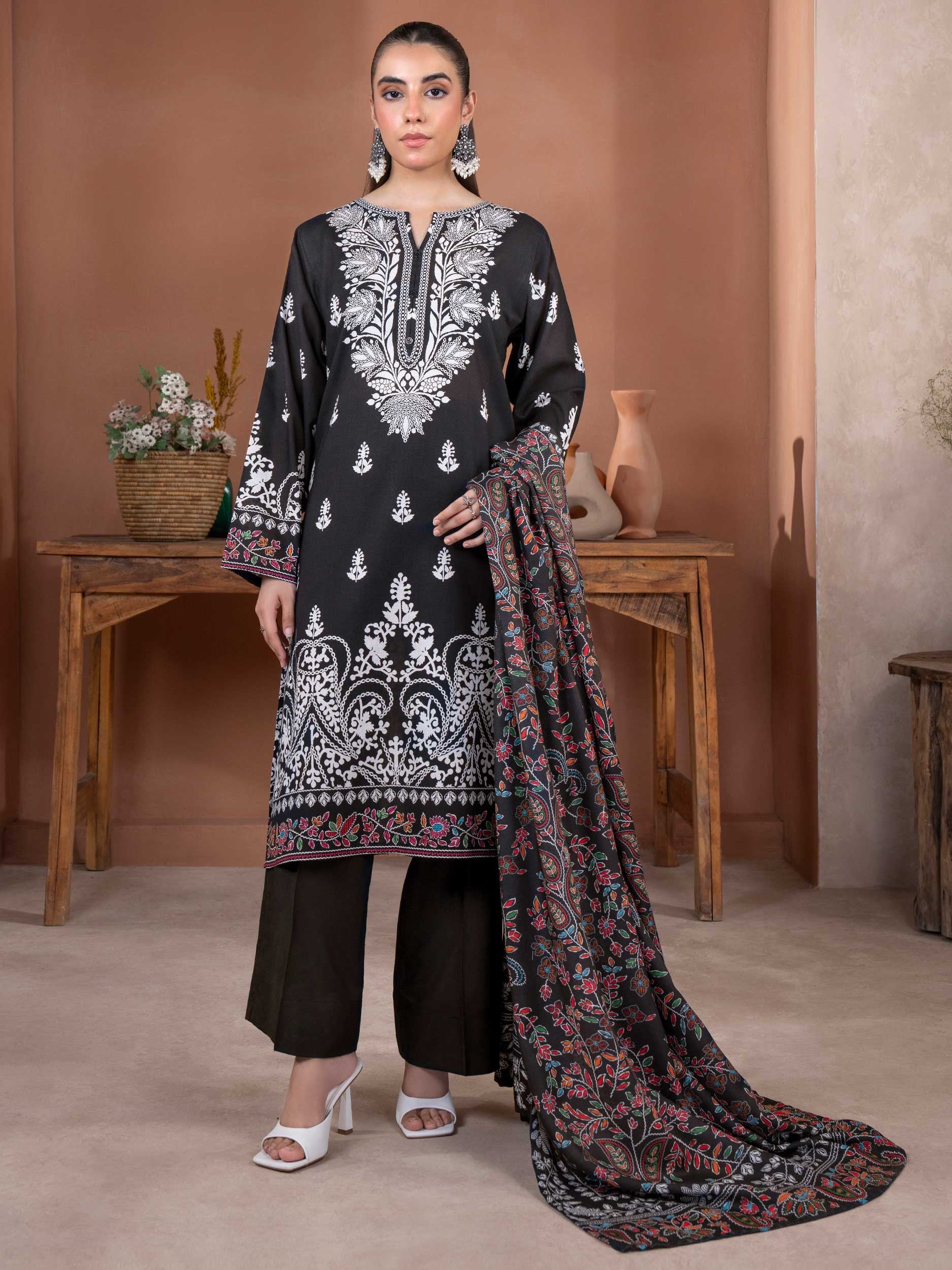 Khaddar 2PC -Printed(Unstitched)