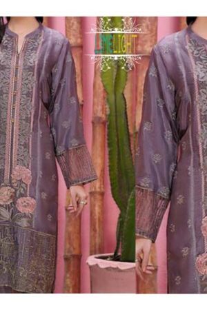 Embroidered silk shirt