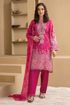 Limelight Embroidered Cambric  3 Piece Suit